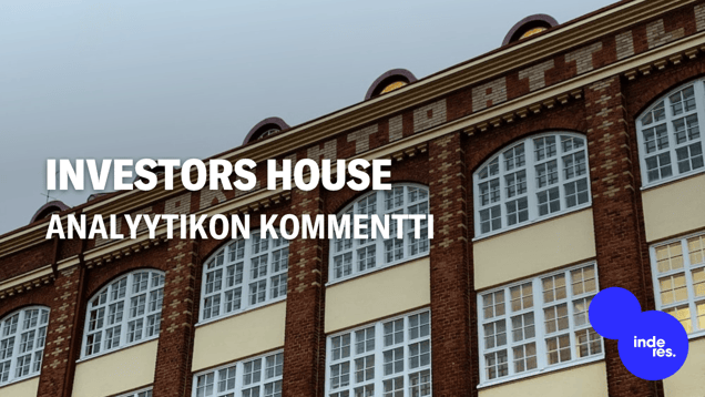 Robokommentti Investors Housen Q2-tuloksesta