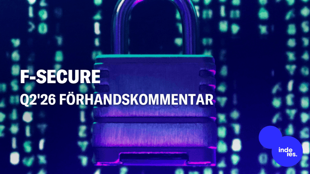 F-Secure Q2'26 förhandskommentar: Verizon-avtalet driver tillväxt