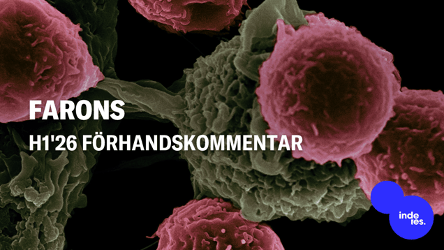 Farons H1'26 förhandskommentar: BEXERA-studien inleds