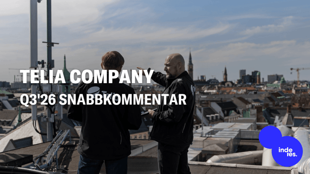 Telia Company Q3'26 snabbkommentar: Starkt resultat ledde till höjd guidning