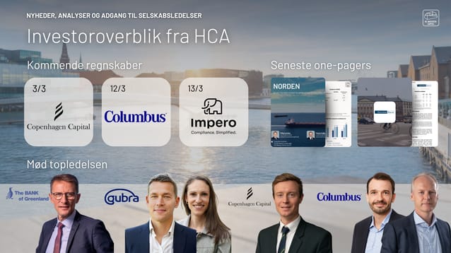 Dagens aktienyheder 04/03-2026: Roblon, Asetek, Hafnia og Copenhagen Capital