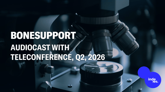 Bonesupport, Audiocast, Q2'26