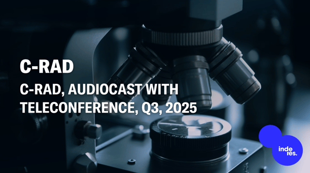 C-RAD, Audiocast, Q3'25
