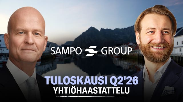 Sampo Q2’26: “Itseajavat autot ovat mahdollisuus”