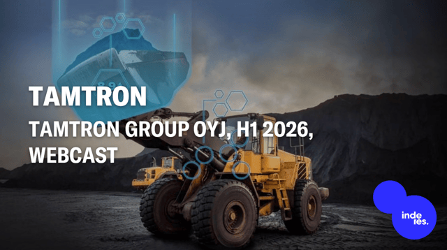 Tamtron Group Oyj, H1 2026, Webcast