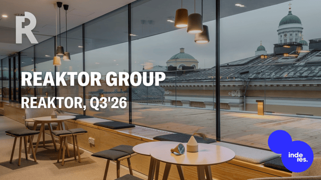 Reaktor, Q3'26