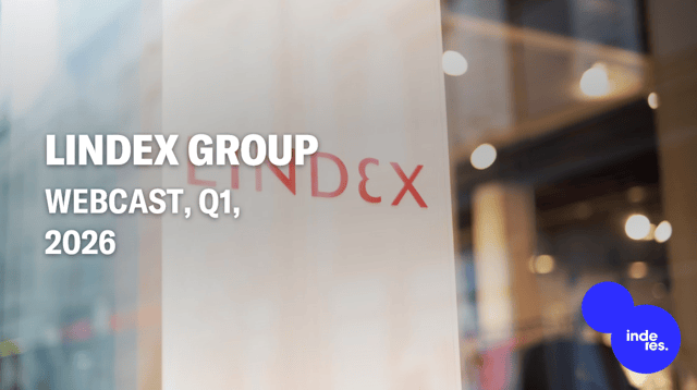 Lindex Group, Webcast, Q1'26