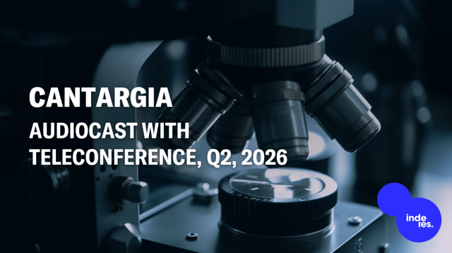 Cantargia, Audiocast, Q2'26