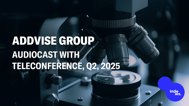 ADDvise Group, Audiocast, Q2'25