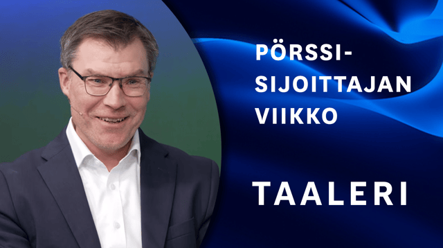 Taaleri sijoituskohteena | Pörssisijoittajan viikko 7.9.2026
