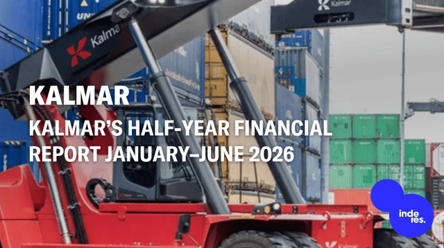 Kalmar’s half-year financial report January–June 2026