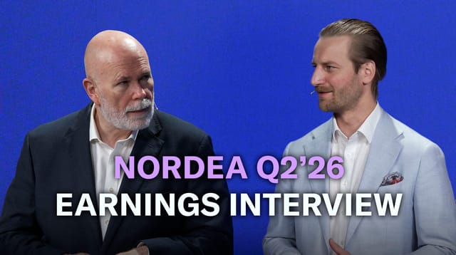 Nordea Q2’26: Companies Are Investing