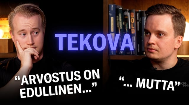 Tekovan osake on halpa, mutta missä ajurit…