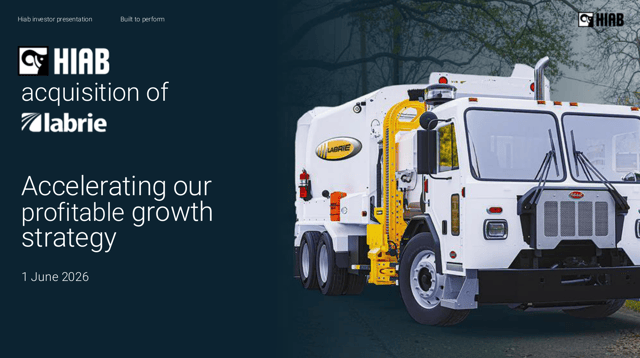 Acquisition of Labrie Environmental Group