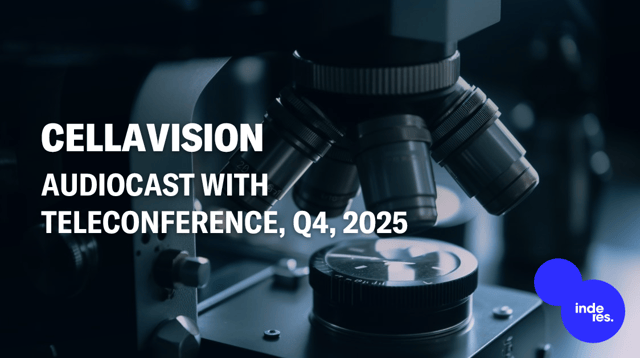 CellaVision, Audiocast, Q4'25