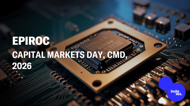 Epiroc, Capital Markets Day, CMD, 2026