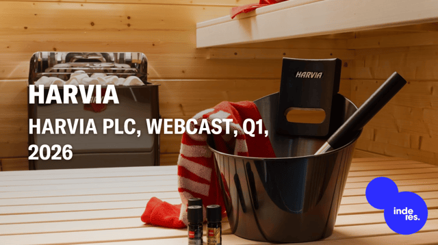 Harvia Plc, Webcast, Q1'26