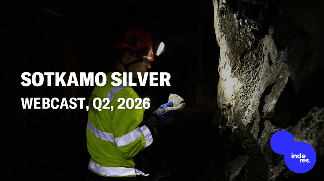 Sotkamo Silver, Webcast, Q2'26