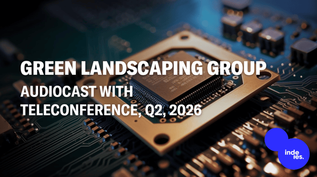 Green Landscaping Group, Audiocast, Q2'26