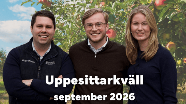 Uppesittarkväll 24/9 från Inderes Studio VALO