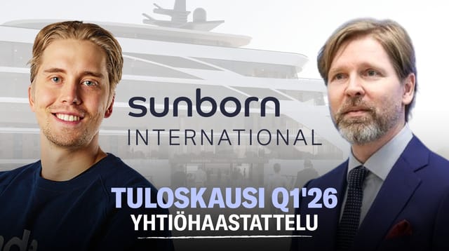 Sunborn International Q1'26: Geopoliittinen tilanne rokotti Gibraltarin kannattavuutta (eng.)