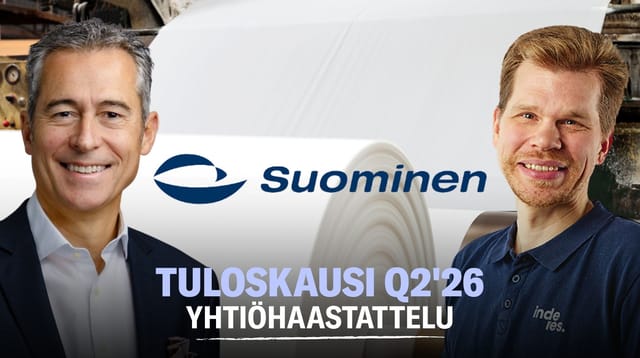 Suominen Q2'26: Työ käänteen eteen jatkuu (eng.)
