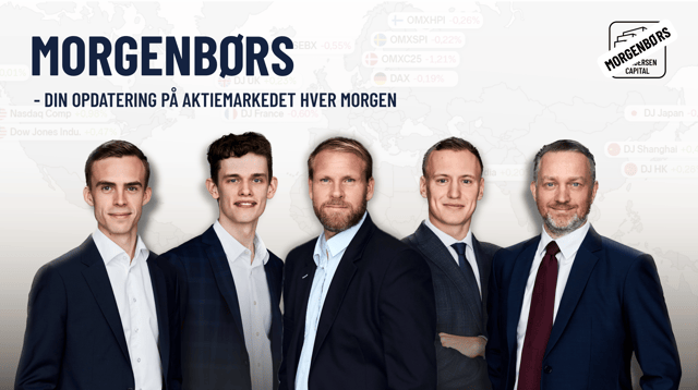 HCA Morgenbørs 20/8 - Futures peger ned, fokus på danske aktier