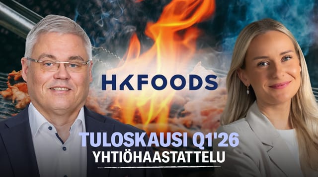 HKFoods Q1'26: Tulosparannusten putki jatkui jälleen