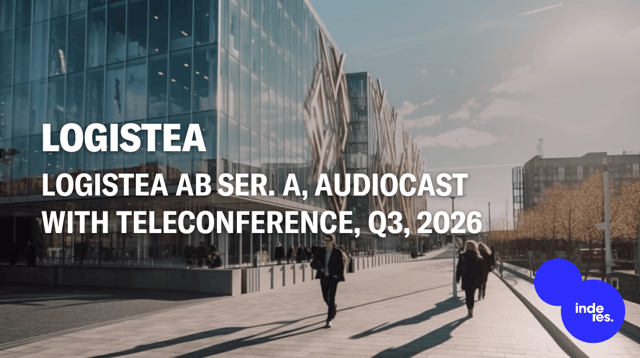 Logistea AB ser. A, Audiocast, Q3'26