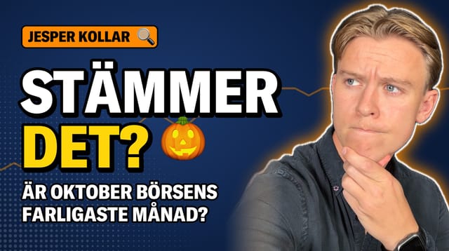 Oktober – börsens skräckmånad?