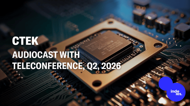 CTEK, Audiocast, Q2'26