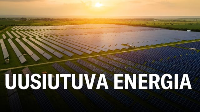 Kolme myyttiä sijoittamisesta uusiutuvaan energiaan — pitävätkö ne paikkansa?