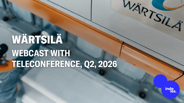 Wärtsilä, Webcast, Q2'26
