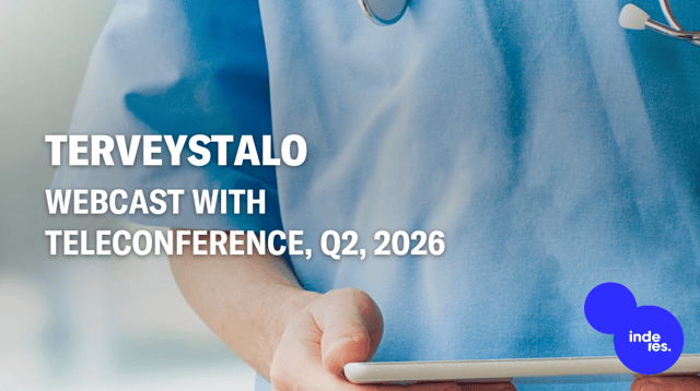 Terveystalo, Webcast, Q2'26