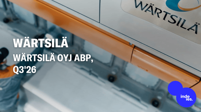 Wärtsilä Oyj Abp, Q3'26