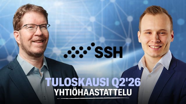 SSH Q2'26: Paluu kasvuun