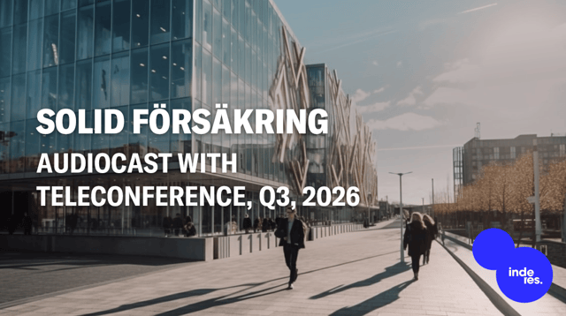 Solid Försäkring, Audiocast, Q3'26