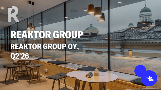 Reaktor Group Oy, Q2'26