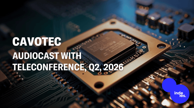 Cavotec, Audiocast, Q2'26