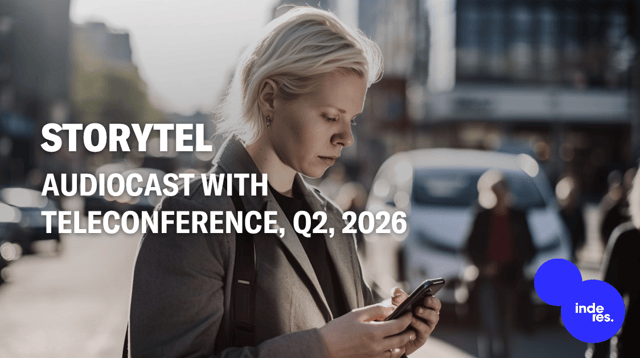 Storytel, Audiocast, Q2'26