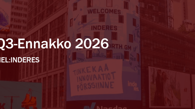 Inderes Q3'26 -ennakko: Tulosvaroitus selkeytti näkymiä