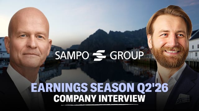 FI                                                                                               Sampo Q2’26: “Autonomous cars are an opportunity” 