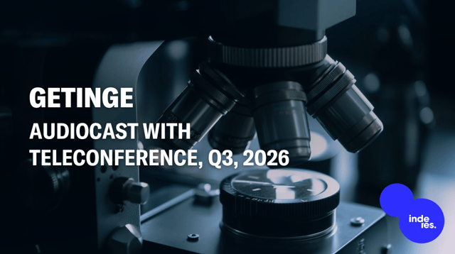 Getinge, Audiocast, Q3'26