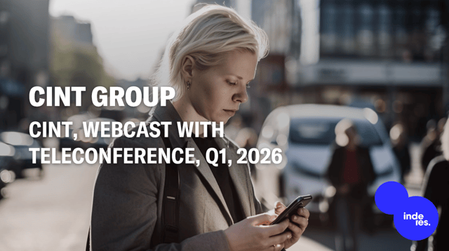 Cint, Webcast, Q1'26