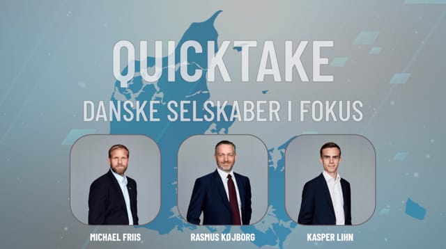 QuickTake Uge 5: Ugens store kursbevægelser og regnskaber