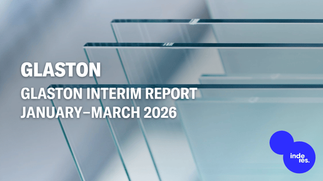 Glaston Interim report January−March 2026