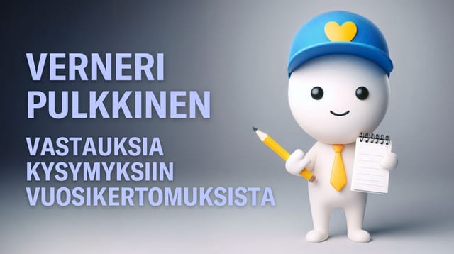 Verneri Pulkkisen vastaukset Alokkaan kysymyksiin vuosikertomuksista