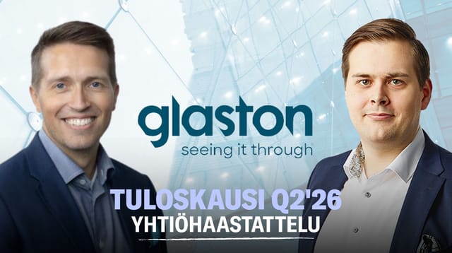 Glaston Q2'26: Kohtuullinen suoritus vaikeassa markkinassa