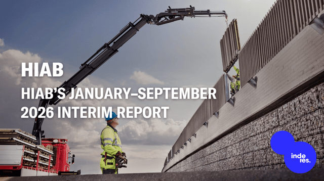 Hiab’s January–September 2026 interim report