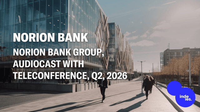 Norion Bank Group, Audiocast, Q2'26